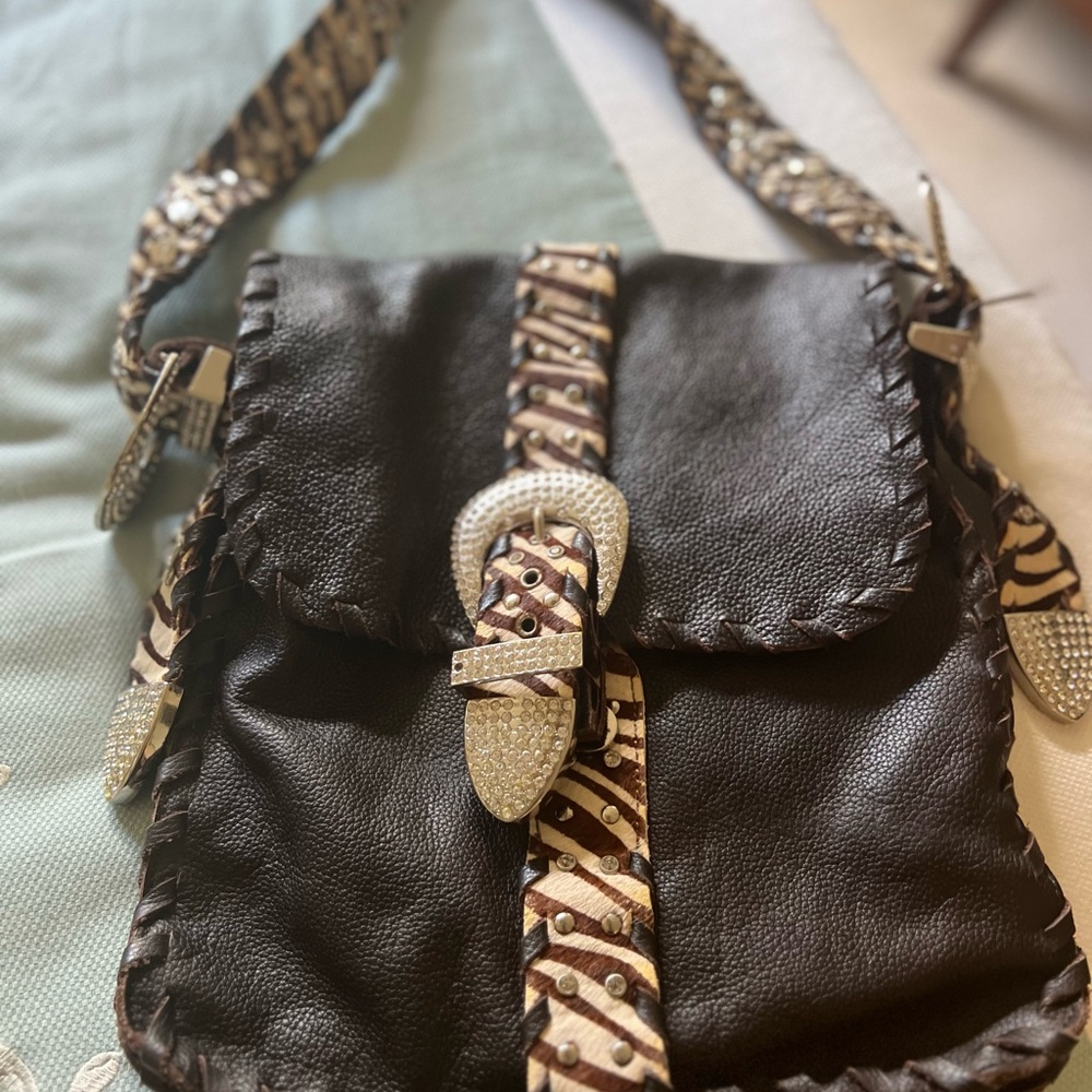 Ladies custom made " charm & Luck shoulder bag"